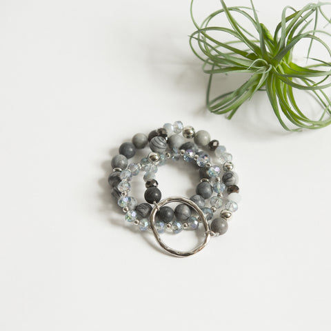 Avery Bracelet Collection - Gray