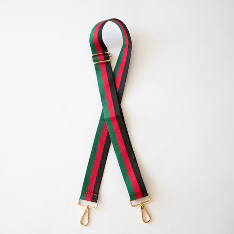 Replacement Straps for Wanderlust Crossbody Bag - Red, Green & Black –  Funky Monkey Fashion Accessories
