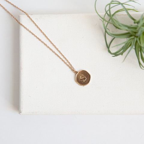 Initial Collection Necklace - Letter S